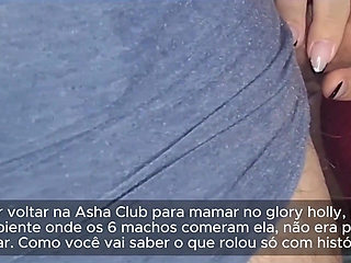 Married Housewife Enjoys Riding Her Cuckold and Is Interrupted When They Try to Open Her Bedroom Door