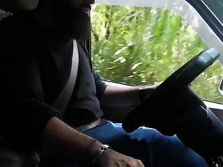 Blowjob and Cum Swallow in the Car