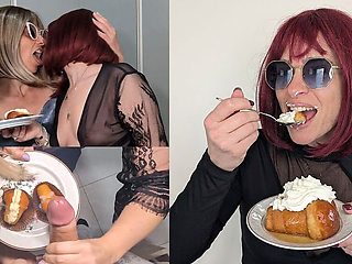 Neighbor Cum on Our Breakfast!