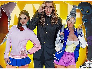 Dandadan Anime Xxx Parody Ft. Ms Dames & Lucy Lotus