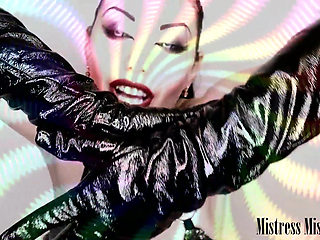 My shiny gloves own you! Strong mind fuck & JOI