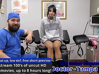 Nurse Zombae Gets Medical Exam by Doctor Tampa - POV Fetish with Real Orgasm