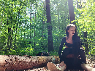 Extreme Outdoor Sex in a German Forest