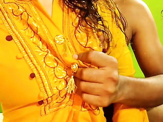 Desi bhabhi anal sex with brother in law when stepsister is out - foreplay and blowjob