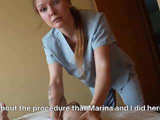 The Physiotherapist Gives Me a Happy Ending Massage for an Added Bonus