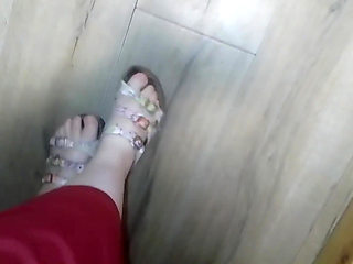 Worn-out Birkenstock Shoes