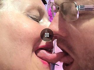 The Tounge Game Got Hot Kissing with All the Tounge They Got