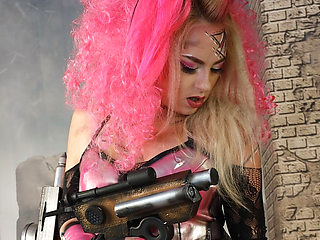 383 Jesica Diamond Pink Lady Warrior