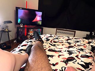 Real amateur girlfriend pov handjob and cumshot