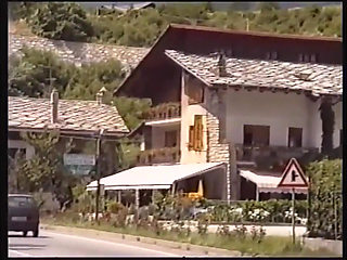 Two Vintage Busty MILFs with Hairy Pussy Fucked and Cummed in Mouth by a Big Cock