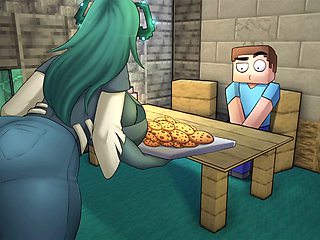 HornyCraft warden chick in a wild Minecraft parody with all the naughty scenes