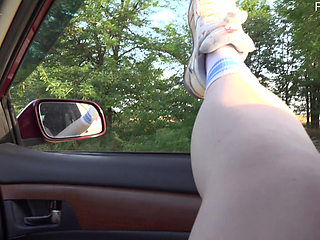 Mistress with a huge dick milks your virgin mouth