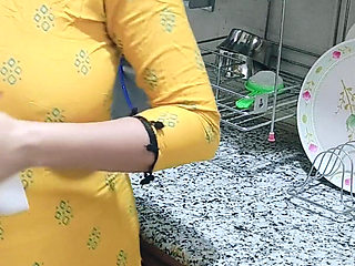 I Find My Horny Step Mom in the Kitchen - Porn in Hindi