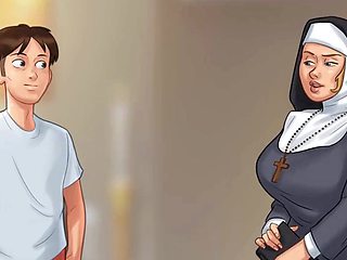 Sultry mom and sexy neighbor in steamy anime affair