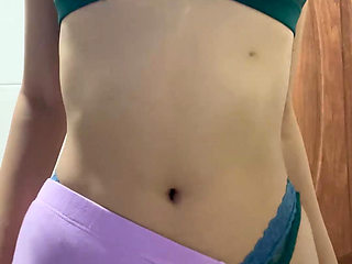 Stepsister Sends Me A Video In Pajamas Masturbating
