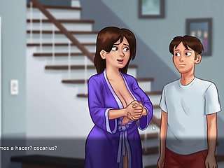 Comfort to My Stepmom - Summertime Saga