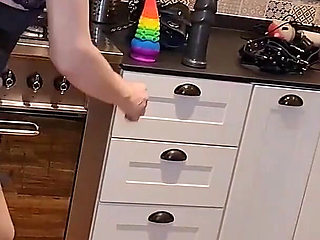 Fucking Her Over the Counter