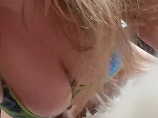 Fucked a Girl with a Beautiful Big Ass in a Bikini