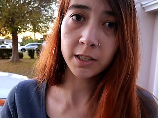 Amateur redhead Milf sucks and fucks a guy