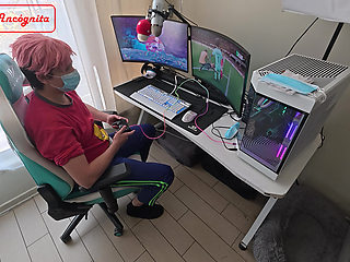 The babysitter won't let me play quietly