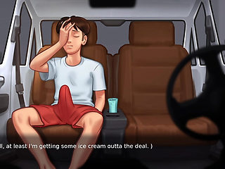 Hentai cartoon character in summer time saga new