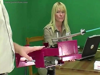 Olivia Spanking Machine - Bare Back Whipping