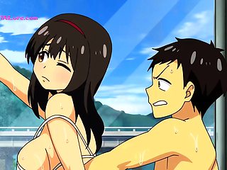 Hot Day Leads to Passionate Virgin Sex at the Phone Booth