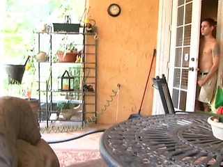 Blonde Cougar GILF Wants to See Step-grandsons Hard Cock