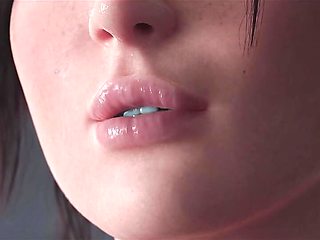 Lara Croft - Blowjob , Squirt , Creampie 3d Hentai (AI upscaled)