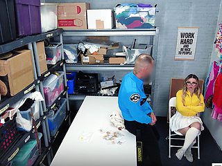 London and Aria: Blowjobs in the Office