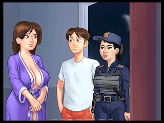 Summertime saga chapter with Hotsummer117 uncovering secrets in a wild game