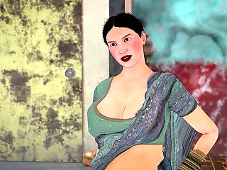 Desi Bhabhi had sex with her father in law