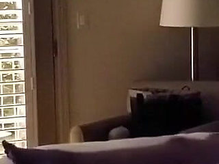 Hot Young Slut Fucked Hard in Motel with the Door Open!
