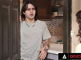 Nico Luva Craves Brutal Anal Pounding and Gags on Deep Throat Face Fucking During Rough Hardcore Session