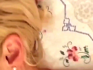 Amateur Blonde Mature Wife Enjoys Oral Sex and Cum on Tits