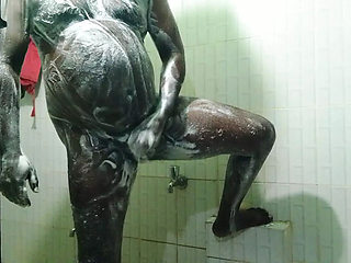 Step Sister Sucks Stepbrother's Cock and Swallows Cum in Shower - Nura443 Asian Blowjob