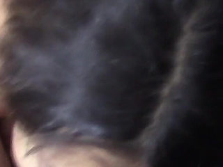 Asian Girl Giving a Blowjob