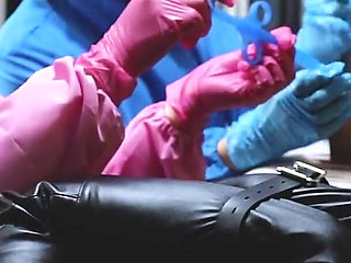 Sadistic Nurses Sounding Tied Up Patient