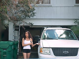 Ginger Bytes gets her pussy pounded by horny Gi Joey