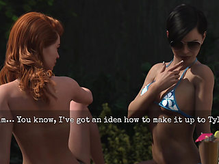 Fuck My Lovely Lady at Backyard - Boundaries of Morality 6