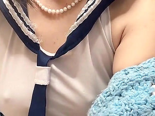 Hana Wear College Girl Cosplay for Her New Day Work Sex Cam