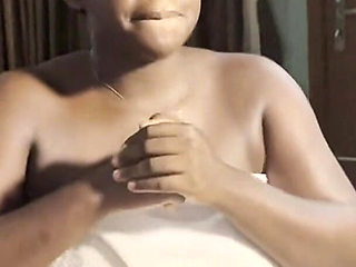 Casting: First Time Acting Porn, Sexy African Ebony with Huge Tits and Fat Ass Sits on Our Couch