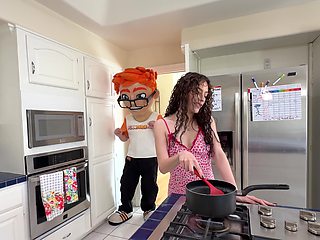 My PornDudeCasting Guest Stella Nash Licked Me Clean After I Came on Her Face