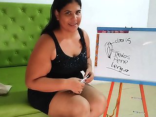 Sexy Chubby Latina Talking Dirty Joi My First Video: I Give Instructions To Men On How To Masturbate Women And How To Squirt