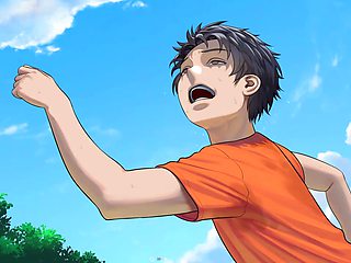 Did I catch a glimpse of a big-titted tomboy?