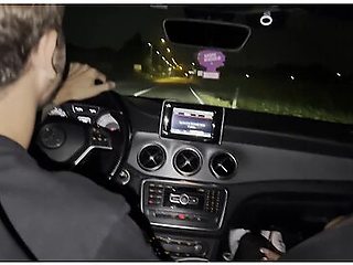 As We Were Coming Home From The Cinema In. Car With Friends, I Started Sucking The Dick Of The Guy S