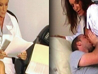 Mature Doctor Rachel Steele Big Tits Blowjob Cum Swallow Old & Young Medical
