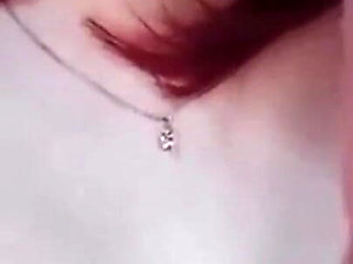 Homemade Striptease with Undressing and Masturbation of a Tight Pink Pussy