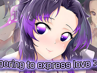 Shinobu Kocho expresses her love with her soft fingers (Anal JOI)