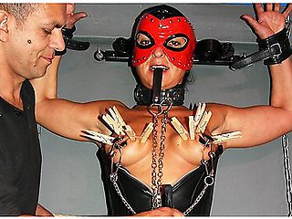 Fetish Sex With Masked Muscle Milf